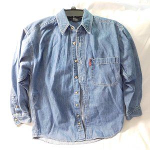 Bugs Bunny Looney Tunes Denim Shirt